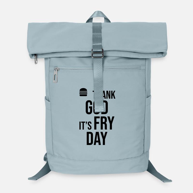 Thank God Its Fry Day Laptop-Rucksack 