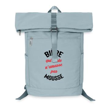 Rolling beer doesn't build foam - Laptop Backpack - ice blue - Front