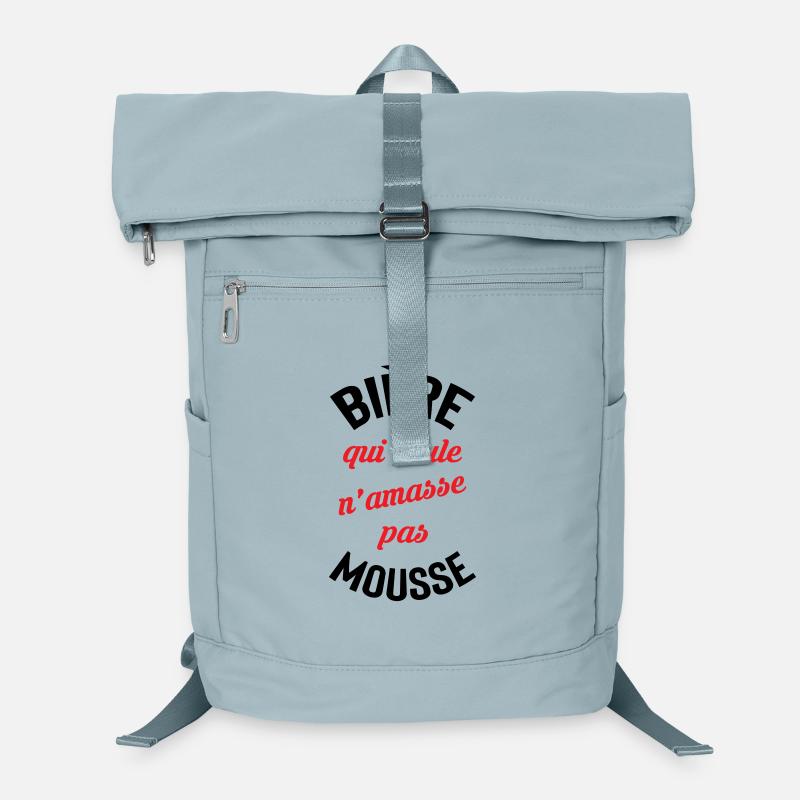 Rolling beer doesn't build foam Laptop Backpack