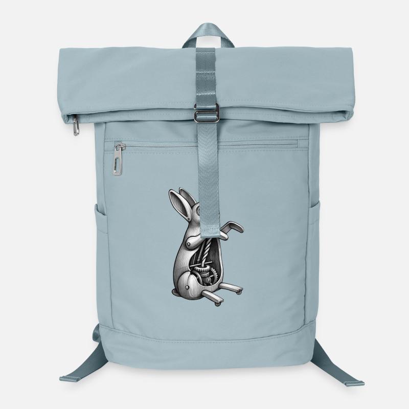 MECA RABBIT - black & white Sac à dos ordinateur