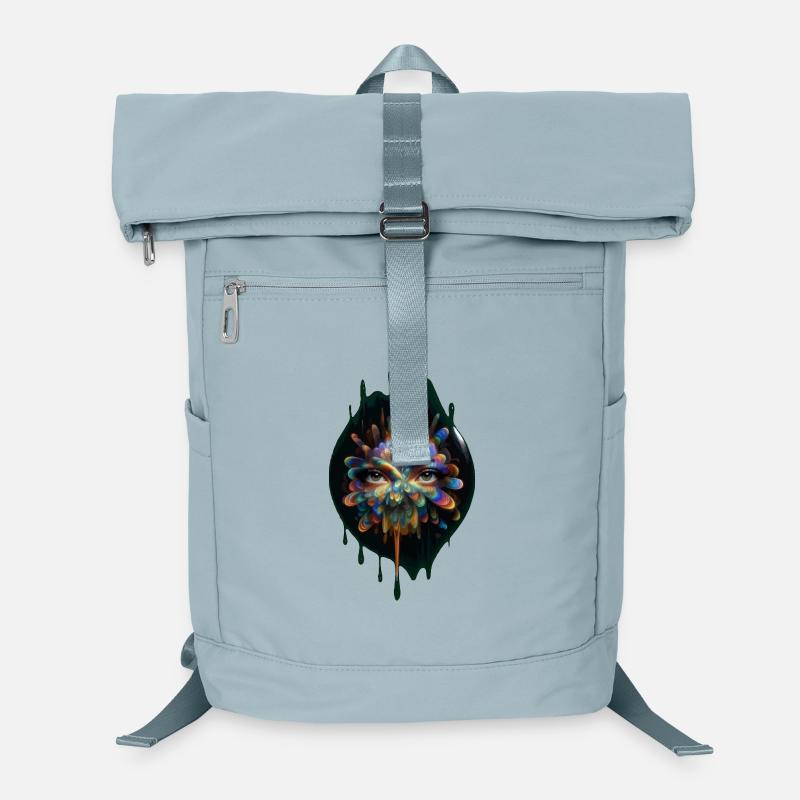 Kaleidoscope face Laptop Backpack