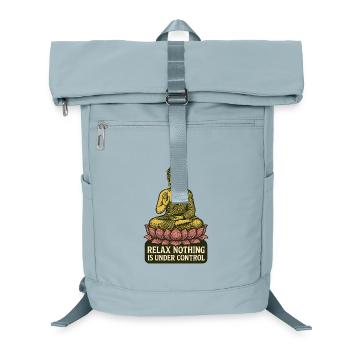 Citation Zen Relax de Bouddha Lotus - Sac à dos ordinateur - bleu glacier - Devant
