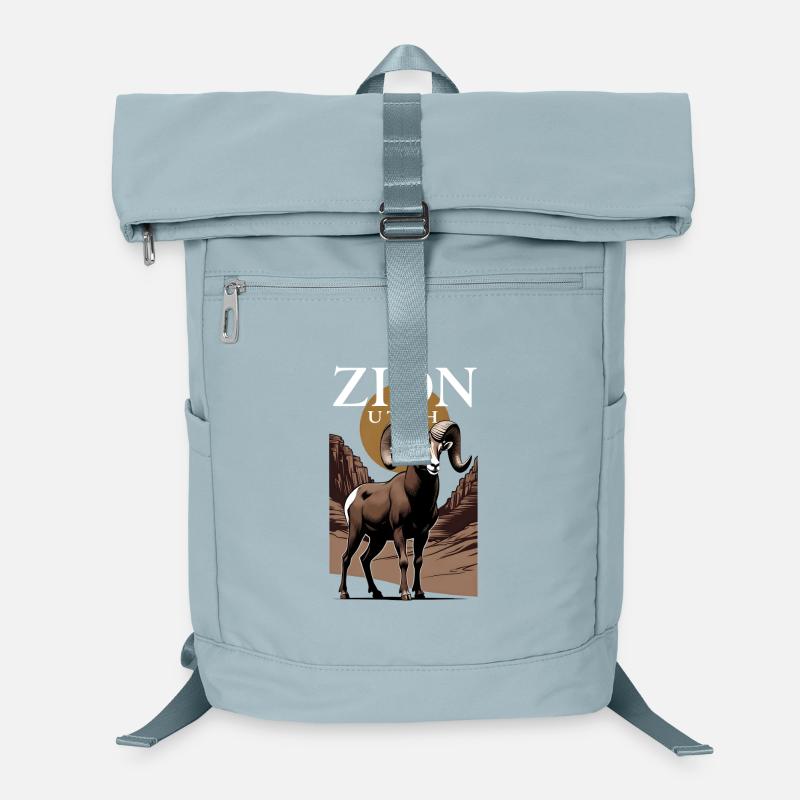 Zion Utah Sunset Laptop Backpack