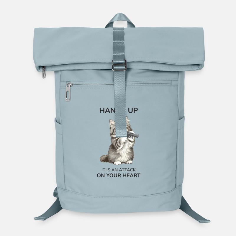 Hands Up It Is An Attack On Your Heart Laptop Backpack