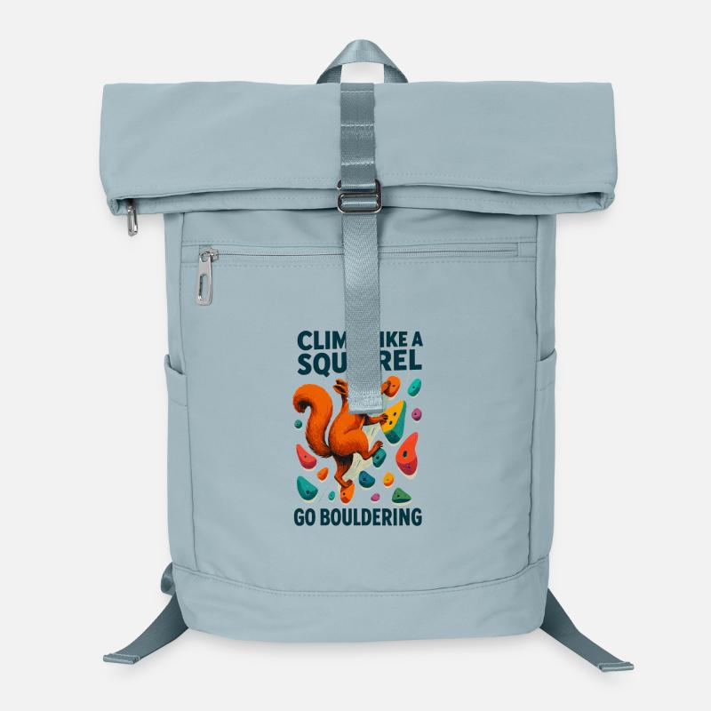 Grimpez comme un écureuil – Design motivant Sac à dos ordinateur