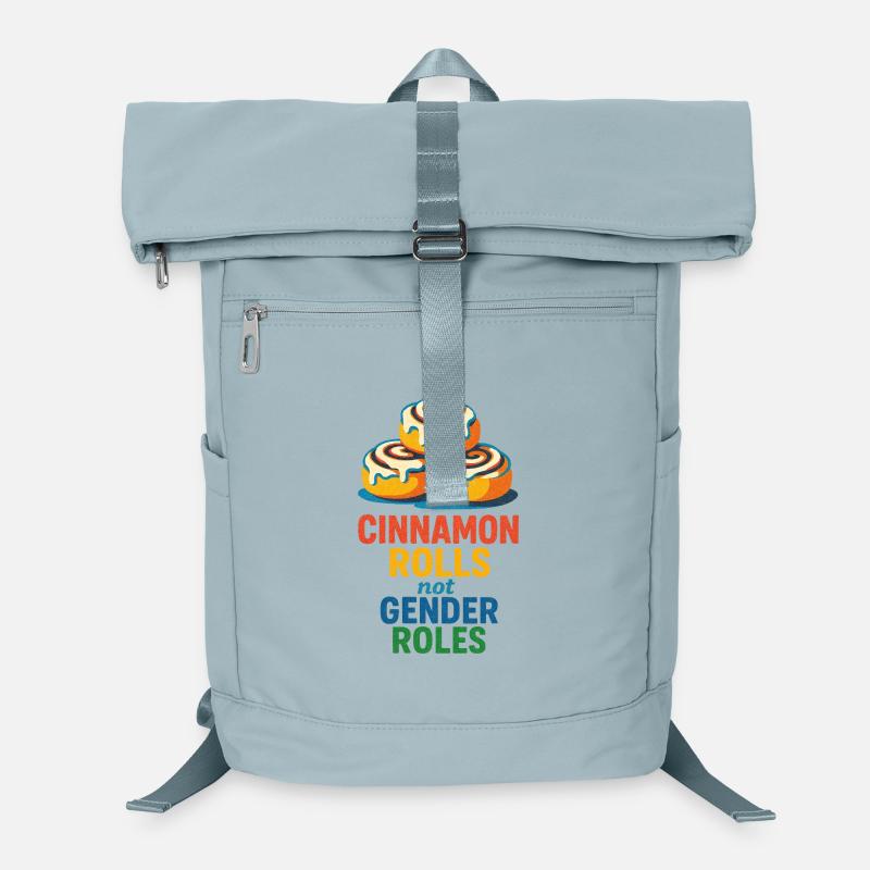 Cinnamon Rolls Not Gender Roles Laptop Backpack