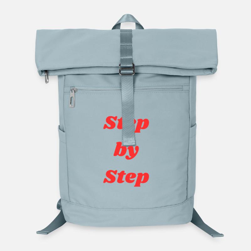 Typographie étape par étape Sac à dos ordinateur