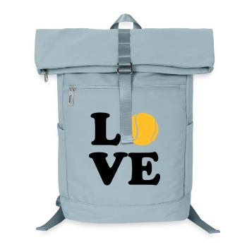 Love Tennis - Sac à dos ordinateur - bleu glacier - Devant