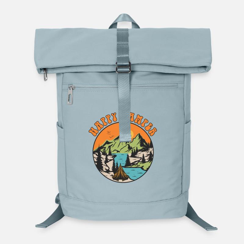 Happy Camper Laptop Backpack