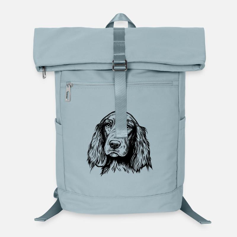 Irish Setter Portrait Laptop-Rucksack 