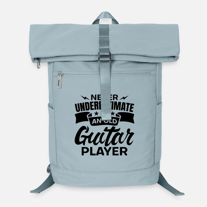 Vieux guitariste Sac à dos ordinateur