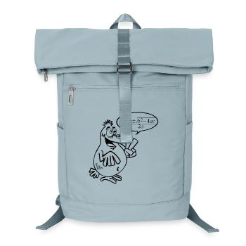 Black Smart Bird - Laptop Backpack - ice blue - Front
