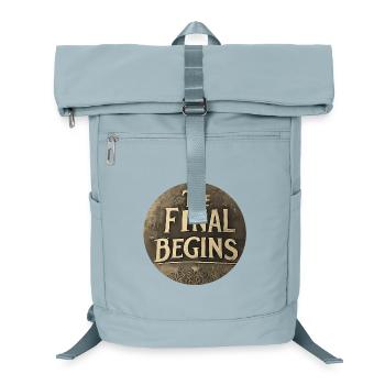 The Final begins - Laptop-Rucksack  - Eisblau - Vorne
