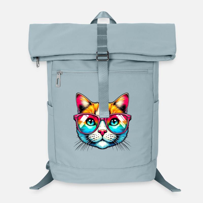 Kater mit Sonnenbrille Laptop-Rucksack 