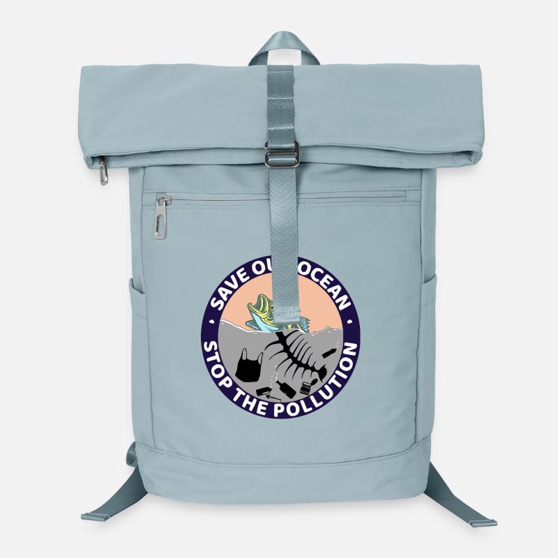 Save our ocean Laptop Backpack
