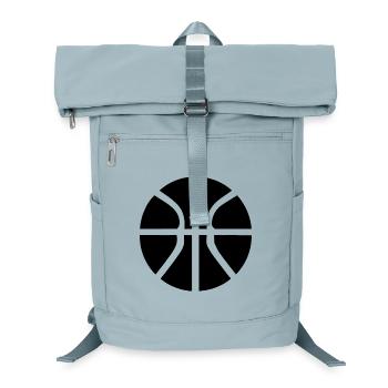 Basketball Ball - Laptop-Rucksack  - Eisblau - Vorne