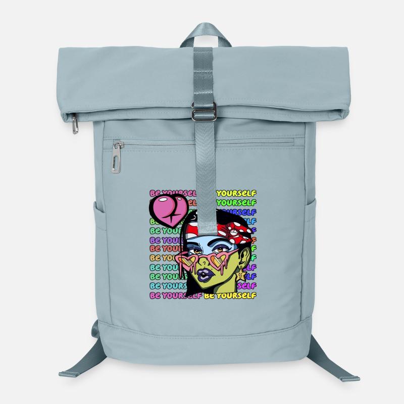 Seien Sie Sie selbst Laptop-Rucksack 