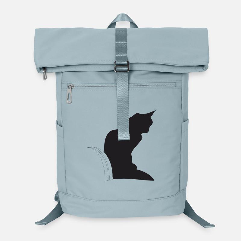 Nemo, schwarze Katz im Keller Laptop-Rucksack 