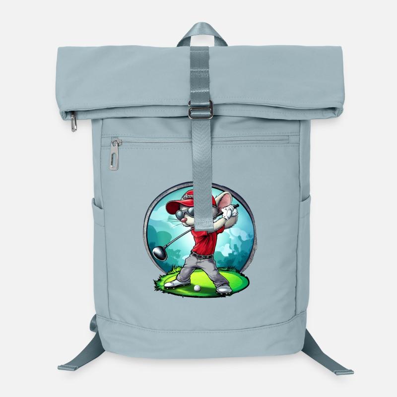 Mäuse Golfer / Golf Maus Laptop-Rucksack 