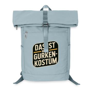 Gurke Das Ist Mein Gurken Kostüm Fasching Karneval - Laptop-Rucksack  - Eisblau - Vorne