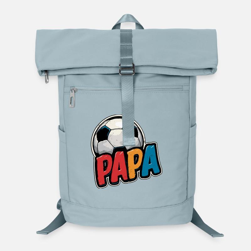 Papa Fußball Geschenk Geschenkidee Laptop-Rucksack 