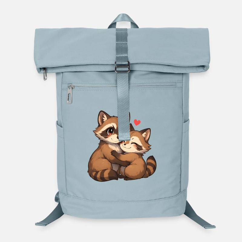 Câlin de Panda Rouge Sac à dos ordinateur