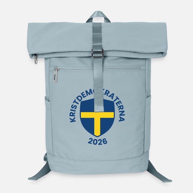 Nordic Blue Shield Yellow Cross Laptop Backpack