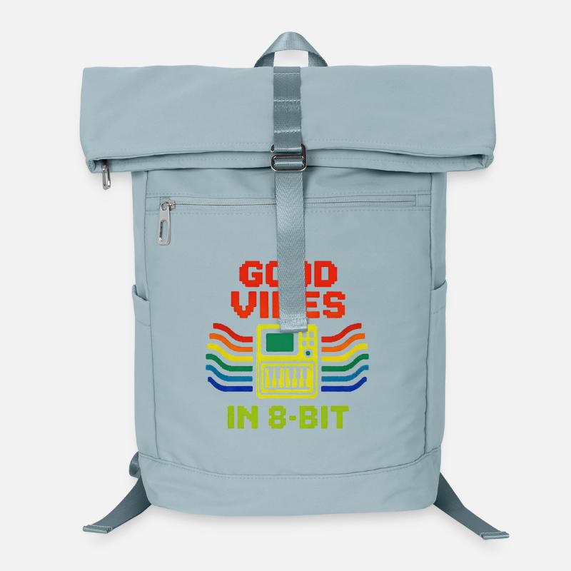 Bonnes vibrations en 8 bits | Chiptune Rétro Music Sac à dos ordinateur