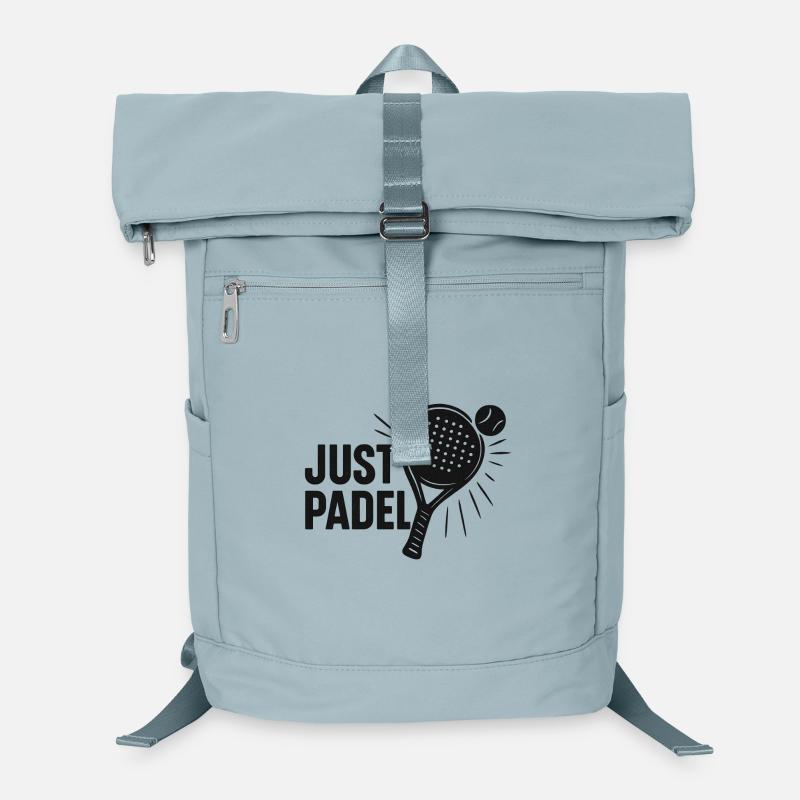 Just Padel Logo Silhouettes Laptop Backpack