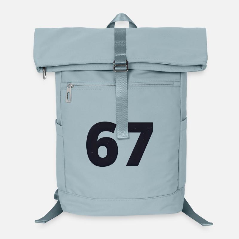 67 spricht Jugendsprache Laptop-Rucksack 