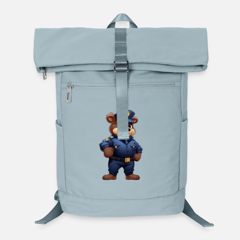 Polizei Bär Laptop-Rucksack 