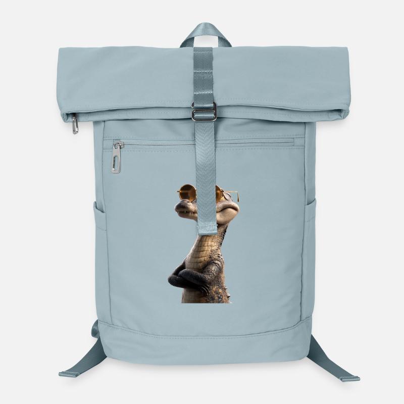 Caïman Crocodile Alligator Reptiles Crocodile Caïmans Sac à dos ordinateur