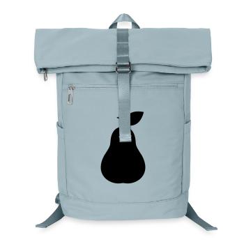 Silhouette de poire, fruit minimal - Sac à dos ordinateur - bleu glacier - Devant