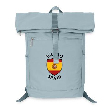 Bilbao Schild Spanien Wappen Abschlag - Laptop-Rucksack  - Eisblau - Vorne