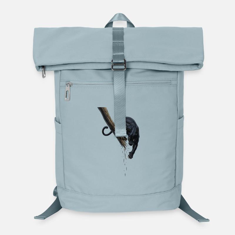 Panthère de nuit sur la branche Sac à dos ordinateur