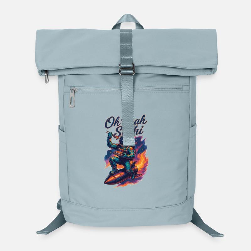 Astronaut auf Rakete: Oh Yeah Sushi Galaxie Design Sac à dos ordinateur