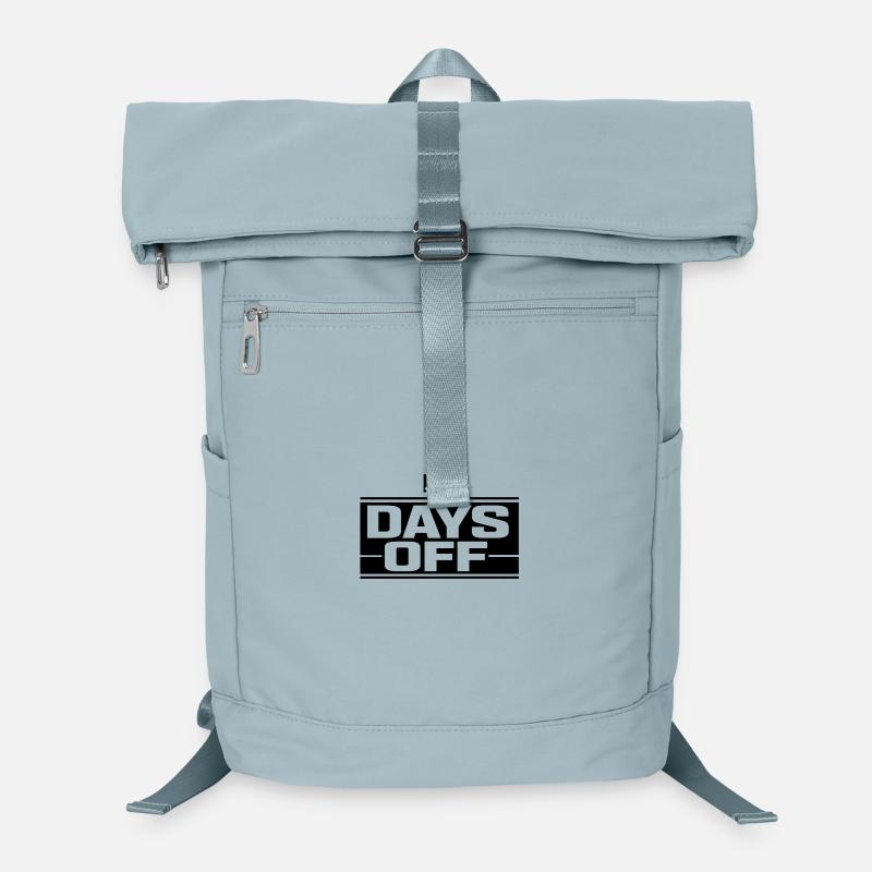 No Days Off Hustle Logo Sac à dos ordinateur