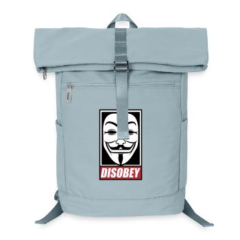 disobey | Farben änderbar - Laptop-Rucksack  - Eisblau - Vorne