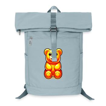 Teddybär - Laptop-Rucksack  - Eisblau - Vorne