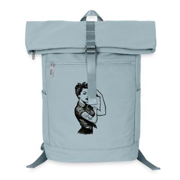 Force femme forte Style Rockabilly cadeau - Sac à dos ordinateur - bleu glacier - Devant