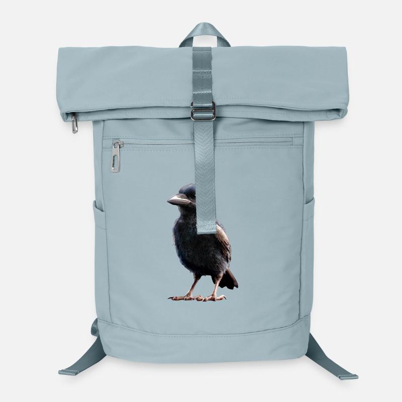 Corbeau, Corbeau, Oiseau, Corbeau Corbeau, Choucas, Corbeau noir Sac à dos ordinateur