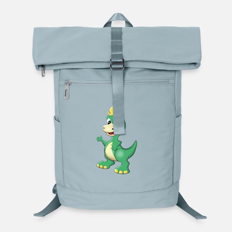 Aventure de l’ami dragon Dino vert Sac à dos ordinateur