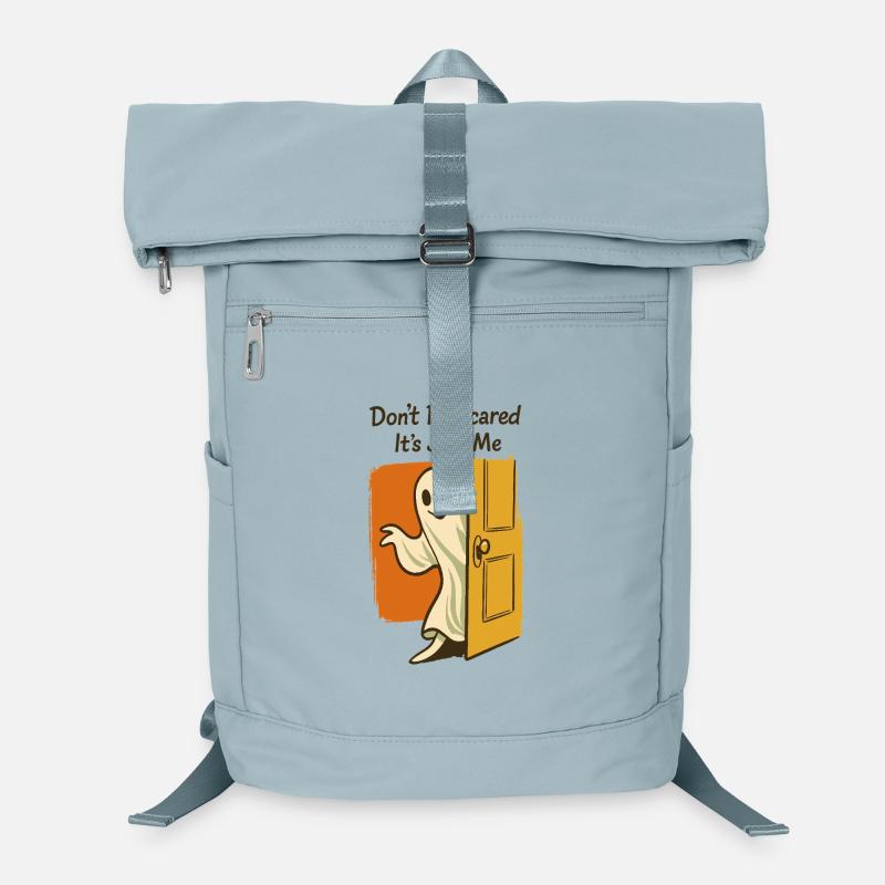 N’ayez pas peur c’est juste moi fantôme Halloween Sac à dos ordinateur