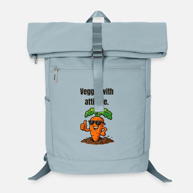 Carotte avec légume d’attitude Sac à dos ordinateur