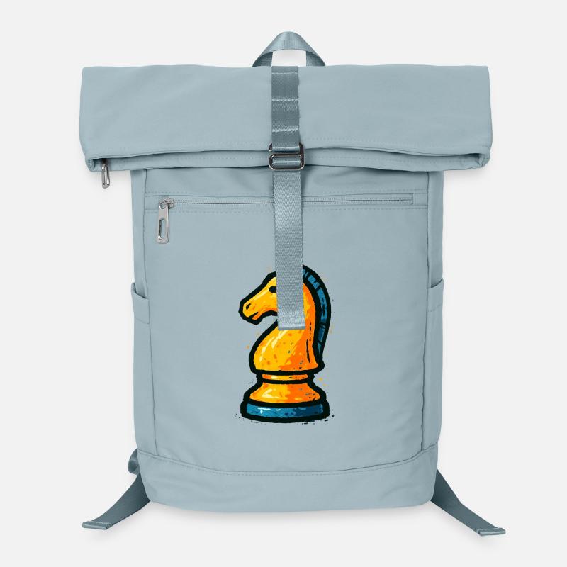 Dominate the Chessboard: Strategic Knight Laptop Backpack