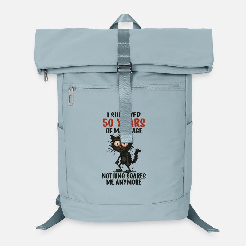 50th Wedding Anniversary Gift Husband Husband Wife Laptop Backpack