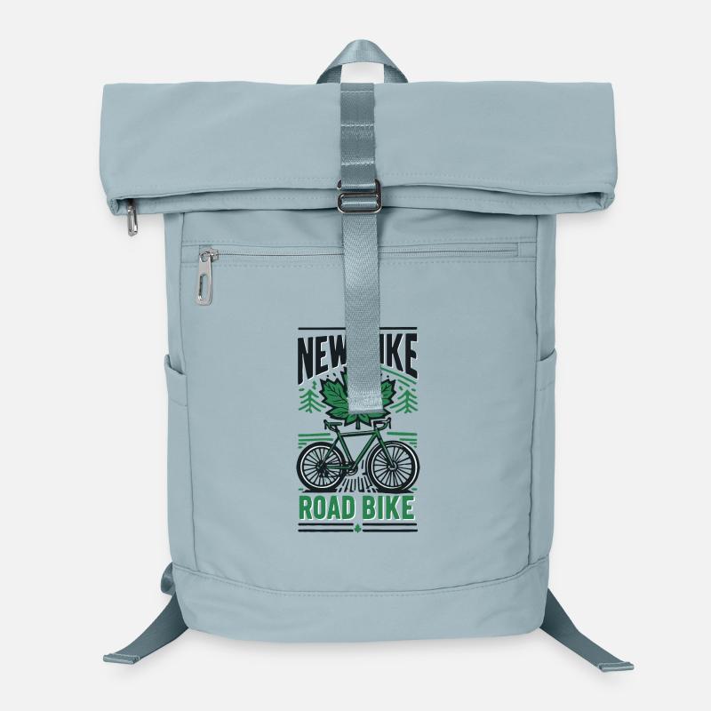 Vélo de gravier Leaf Vélo de route Design Sac à dos ordinateur