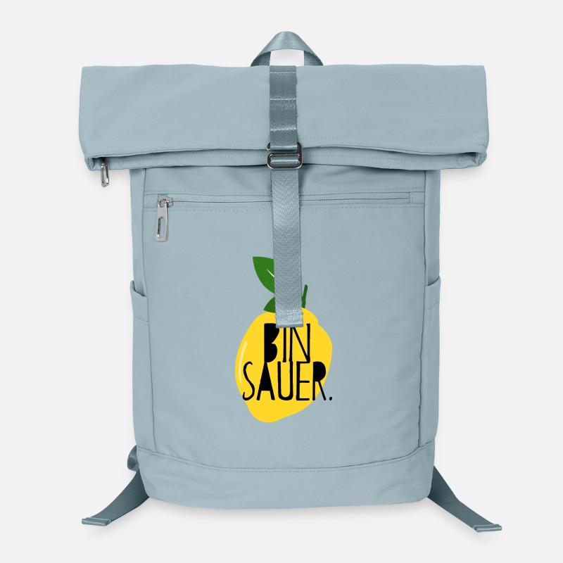 Bin sauer - Zitrone - Schlechte Laune - Statement Laptop-Rucksack 