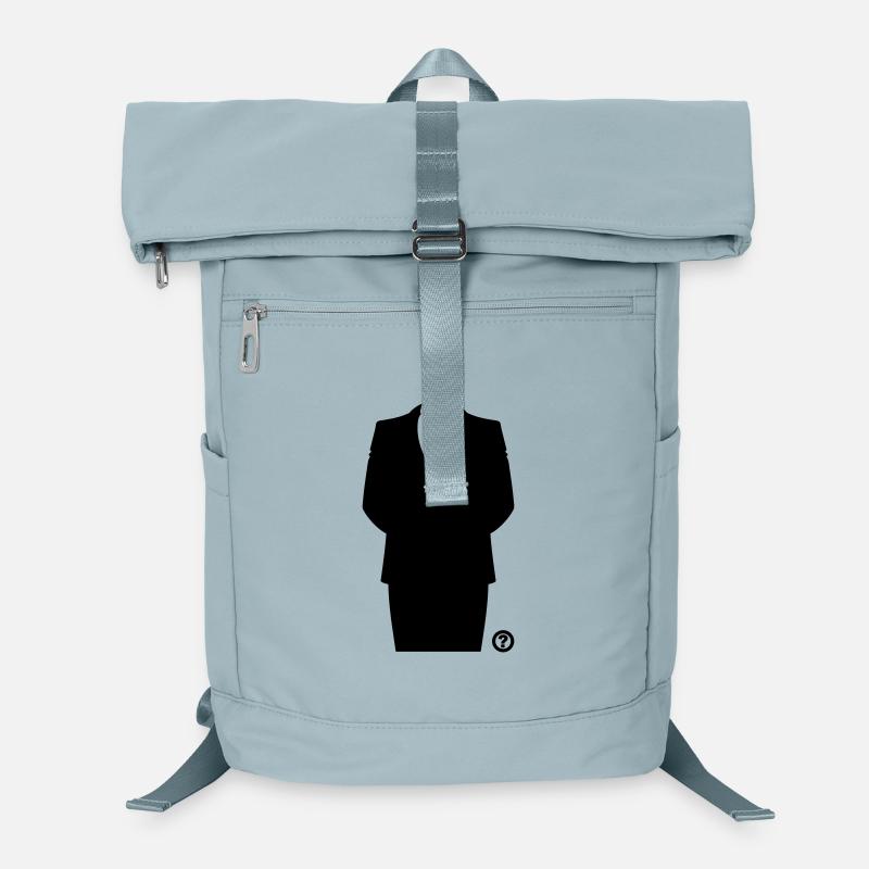 Anon Suit Hacker Mask Shirt Laptop Backpack