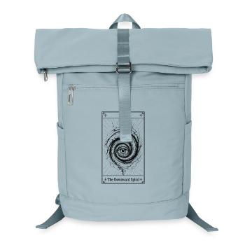 La spirale descendante | Carte de tarot - Sac à dos ordinateur - bleu glacier - Devant